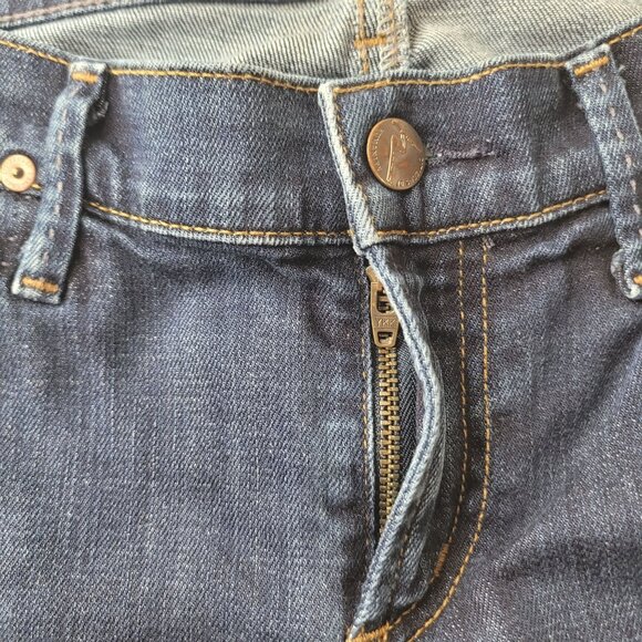 Citizens Of Humanity Dahan Womens Dani Dark Wash Cropped Leg Denim Jeans Size 27 - Picture 5 of 13